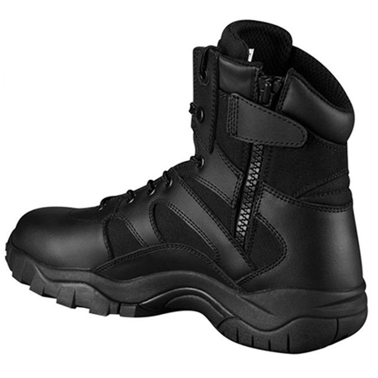 women's side zip tactical boots