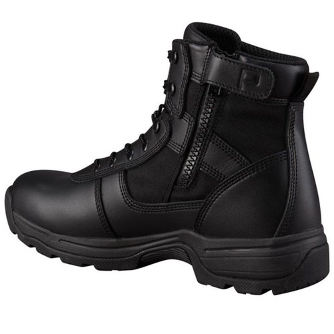 women's tactical boots with side zipper