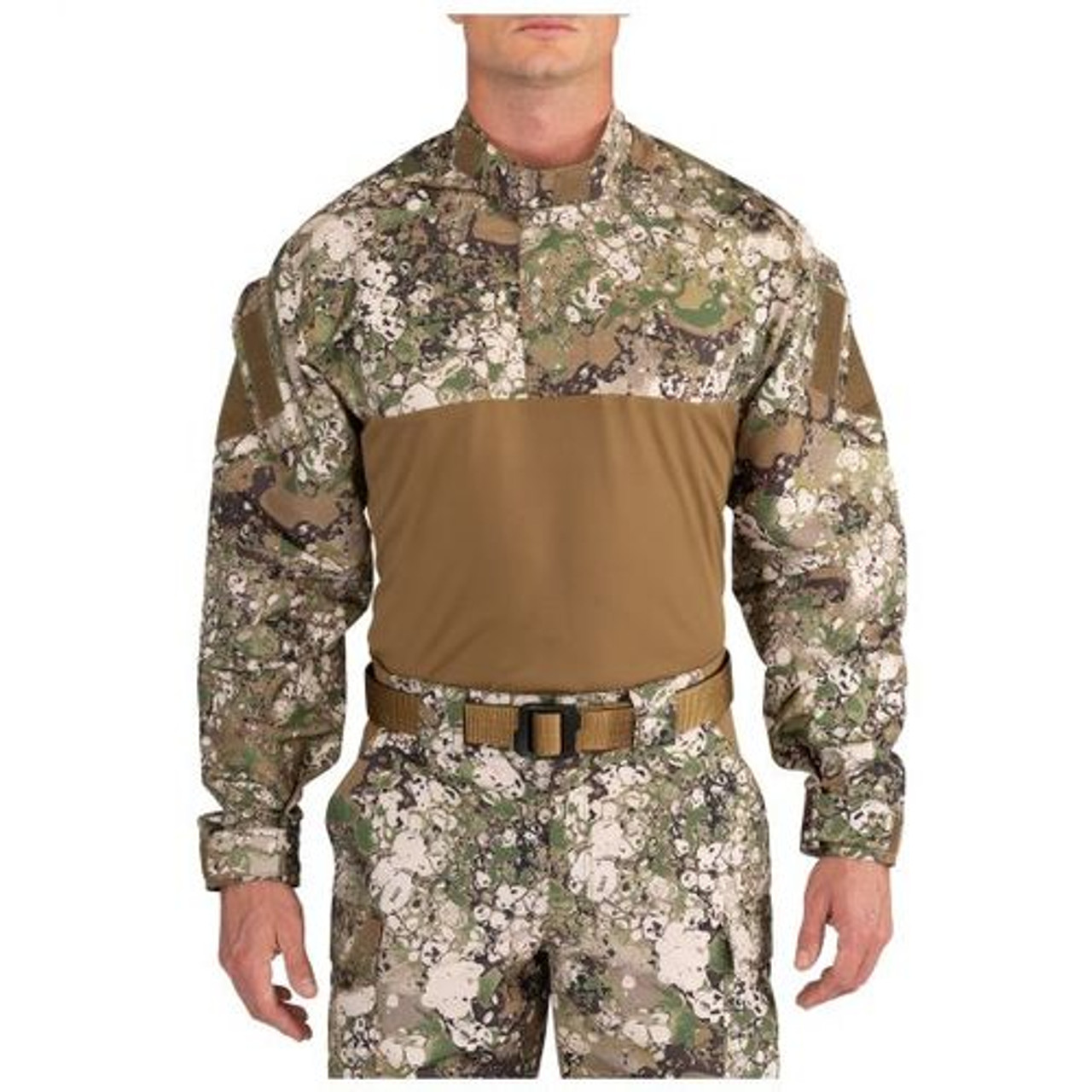 5.11 Tactical Mens GEO7 Advanced Conceal Camo Rapid Half-Zip Camo Tactile Sweatshirt Style 72415G7