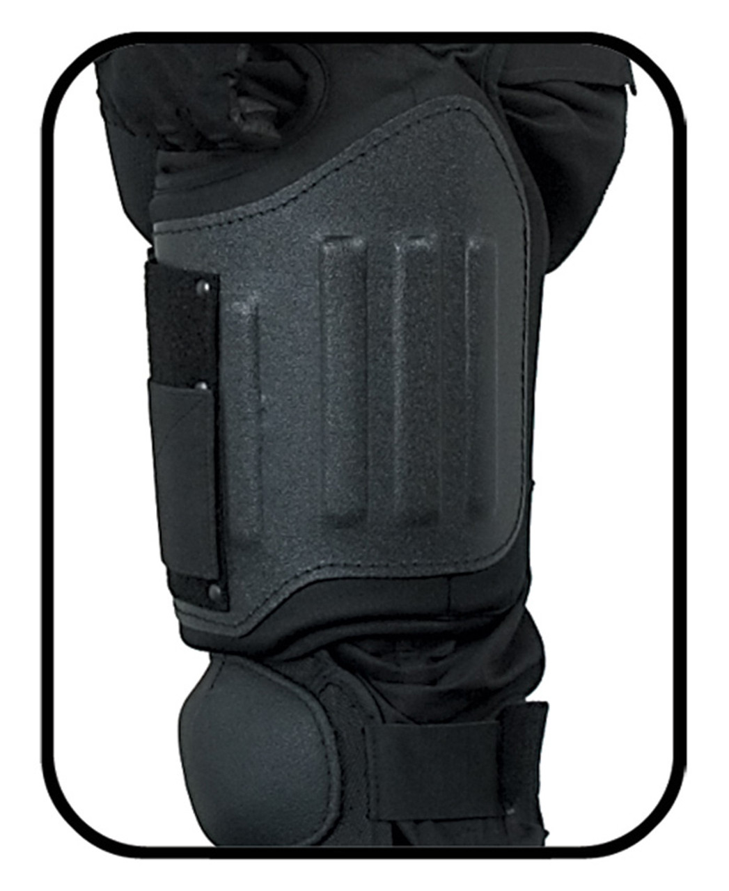 Damascus FX-1 Flex-Force Police Riot Gear Protective Suit, a complete set except the helmet that includes upper body, shoulder, forearm, groin, thigh, knee and shin protection, also includes a Gear Bag