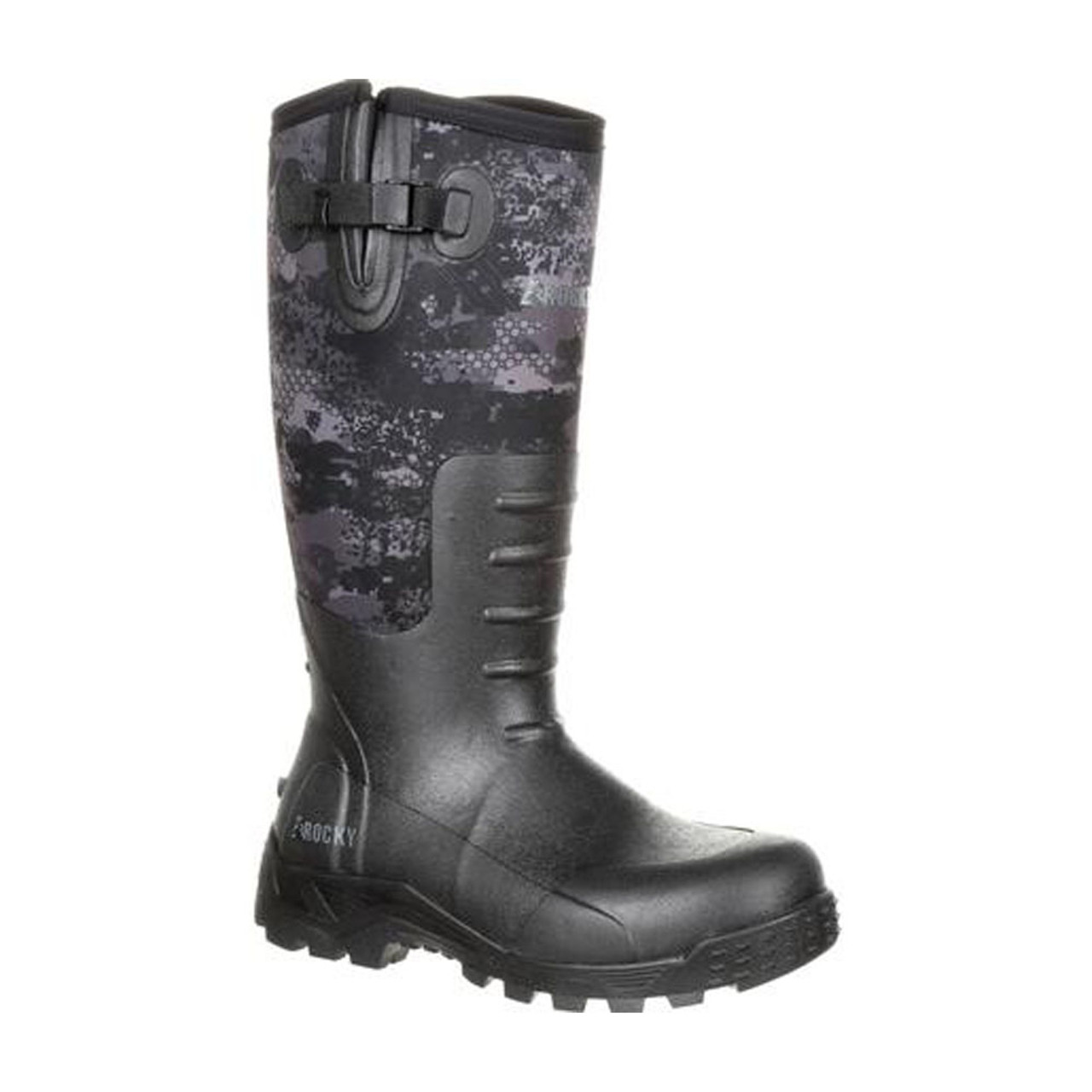 mens rain boots wide width