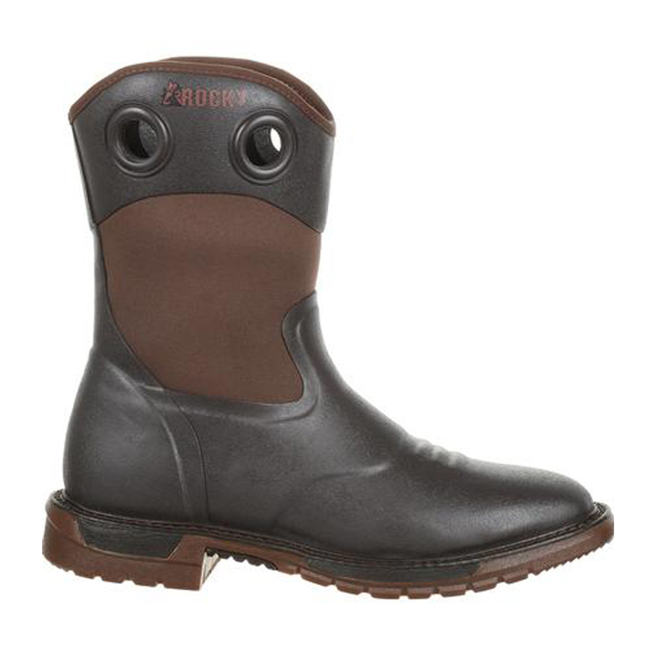 mens wide width rubber boots