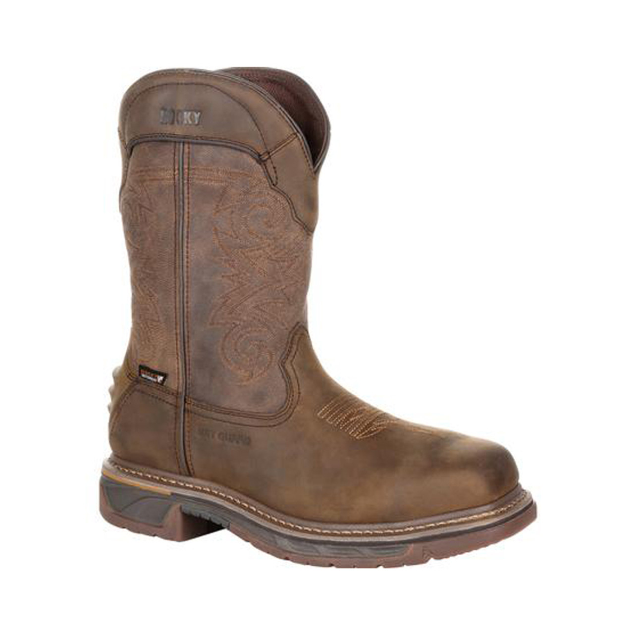 slip resistant western boots