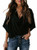 Womens Blouses and Tops Short Sleeve Chiffon Shirts and Tops