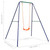  Single Swing Blue, Green, Orange Steel and Plastic Single Durable A949-91361
