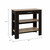 Light Oak and Black Kitchen Island with Drawer and Two Open Shelves N270-474094