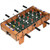27 Inch Foosball Table Mini Tabletop Soccer Game - Color: Brown D681-TY580401