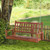 2-Person Wooden Outdoor Porch Swing with 500 lbs Weight Capacity-Brown B593-NP11445