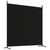 4-Panel Room Divider Black 274.8"x70.9" Fabric A949-350285