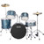 Drum Set, 5-Piece 22 in Junior Drum Sets, Beginner Drums Set with Adjustable Throne, Cymbal, and Dr E415-WJTJZGLSLS5JXE7AR001V0
