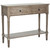 Console Accent Table Traditional Style Sofa Table in Distressed Cream Q280-DCT121993
