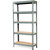 Heavy Duty 60 inch Adjustable 5-Shelf Metal Storage Rack in Gray Q280-GRAAB6088