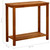 Patio Console Table 31.4"x13.7"x29.5" Solid Acacia Wood