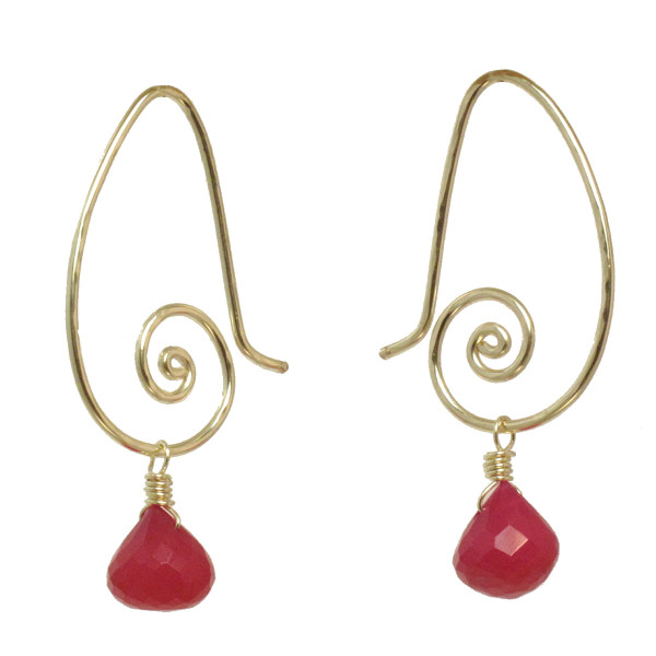 Nouveau 036 - choice of stone - Silver L161-N36-silver