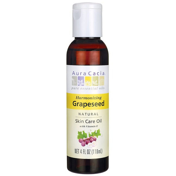 Aura Cacia Grapeseed Oil (1x4 Oz) G240-B-84994-1PK