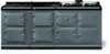 Aga Er7 7 Oven 83 Inch With Induction & Gas Slate-Lp
