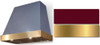 Euclid 36 X 30 Hood 600 Cfm_Cranberry_Bb Trim