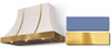 Cascade 36 X 30 Hood 600 Cfm_Carnaby Blue_Pc Trim