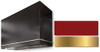 Loge 36 X 42 Hood 600 Cfm_Piccadilly Red_Bb Trim