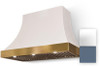 Cascade 36"W X 30"H Hood W/600 Cfm_Stone Blue + Pc Trim W/Out Banding