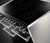 48" Mercury Induction 3-Oven Range - Gloss Black