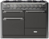 Elise 48" Dual Fuel Range -Slate W/Brass Accents