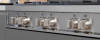 Bertazzoni Master Series 48" Stainless Steel Gas Rangetop With 6 Brass Burners And Electric Griddle
