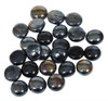  Dagan DG-GB-BLACKIR 3/4-Inch Fire Beads, 10, Black Iridescent 