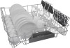 Bosch 800 Series 24 Inch Wide 15 Place Setting Built-In Top Control Dishwasher with 3rd Rack and CrystalDry™ Technology