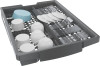 18 Inch Full Console Built-In Smart Dishwasher with 10 Place Setting Capacity, 5 Wash Cycles, 3rd Rack, 46 dBA, Favorite Button and ADA Compliant: Black