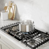 36 Inch Gas Cooktop with 5 Sealed Burners, Continuous Grates, FlameSelect, Dual Flame Power Burner, OptiSim® Burner, LP Conversion Kit, and Flame Failure Safety