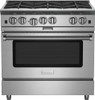 BlueStar - BSP366BPLT/BSP366BLPLT - 36" Platinum Range - (6) Burners Stainless Steel