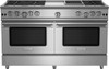 BlueStar - RNB606GCBV2CC/RNB606GCBV2LCC - 60" Nova (RNB) Range - (6) Burners with 12" Griddle & 12" Charbroiler Custom Color Match Paint (Specify Custom Color Code)