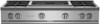 BlueStar - RGTNB484CBV2/RGTNB484CBV2L - 48" Nova (RNB) Range Top - (4) Burners with 24" Charbroiler Stainless Steel