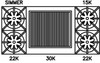 BlueStar - BSP304BC/BSP304BLC - 30" Platinum Range - (4) Burners Standard RAL (Semi-Gloss) Paint (Specify RAL #)