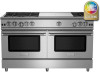 BlueStar - RNB606FTBV2CPLT/RNB606FTBV2LCPLT - 60" Nova (RNB) Range -(6) Burners with 24" French Top Standard RAL (Semi-Gloss) Paint (Specify RAL #)