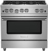 BlueStar - RCS36SBV2CFPLT/RCS36SBV2LCFPLT - 36" Culinary Series (RCS) Sealed Burner Range - (6) Burners Specialty Paint Finish (Specify RAL # - Matte / Texture Finish or Precious Metals Color)