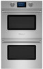 BlueStar - BSDEWO30DDV3CF - 30" Double Electric Wall Oven - Double Drop Door Standard Brushed Stainless Steel