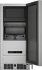 DCS Appliances 15 Inch Wide Free Standing Ice Maker with 39 Lbs. Daily Ice Production and Right Hinge Door Swing