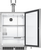 DCS - 24 Inch Freestanding/Built-In Outdoor Beer Dispenser with 5.7 Cu. Ft. Capacity, Rapid Cool-Down Technology, Easy-to-Clean Drain System