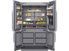 Dacor 48" 4-Door Built-in French Door Refrigerator SteelCool, Panel Ready