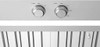 Dacor 30" Custom Hood Liner, 390 CFM (600 CFM Capable), Silver