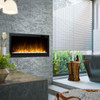 Multi-Fire Slim Linear Electric Fireplace