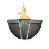 Prism Hardscapes Sorrento Fire Water Bowl | Pewter