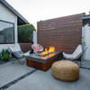 Prism Hardscapes 72.75" x 35.75" Fairmont Fire Pit | Ebony