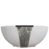Prism Hardscapes Moderno 2 Water Bowl  | Ultra White