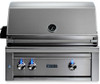 30” Professional Built in Grill with 1 Trident Infrared Burner and 1 Ceramic Burner and Rotisserie (L30TR-LP)