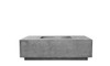 Prism Hardscapes Tavola 7 Fire Pit Table | Pewter