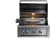 30" PROFESSIONAL BUILT-IN GRILL WITH ALL TRIDENT INFRARED BURNERS AND ROTISSERIE (L30ATR-LP)