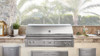 6” Professional Built in Grill with 1 Trident Infrared Burner and 2 Ceramic Burners and Rotisserie (L36TR)